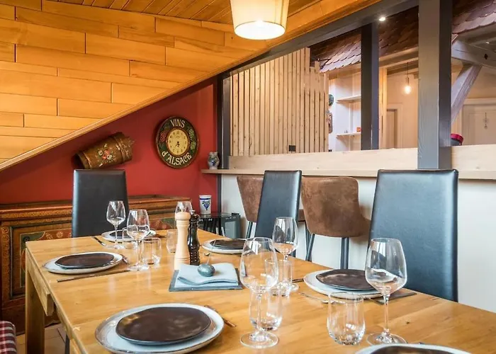 Lägenhet Logement 6 Personnes, Vignoble Proche De Strasbourg Avec Sauna