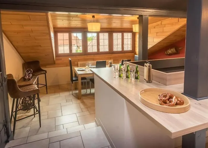 Logement 6 Personnes, Vignoble Proche De Strasbourg Avec Sauna Lägenhet Marlenheim
