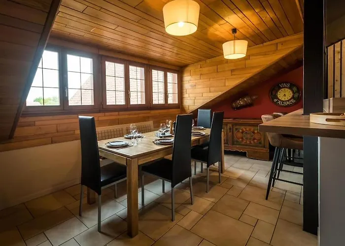Logement 6 Personnes, Vignoble Proche De Strasbourg Avec Sauna Lägenhet Marlenheim